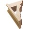 Ekena Millwork 7 1/2-in W x 16-in D x 24-in H Balboa Trad Rough Cedar Woodgrain TimberThane Outlooker, Primed Tan OUTUR075X16X24BOA04RCPR - alternate 4